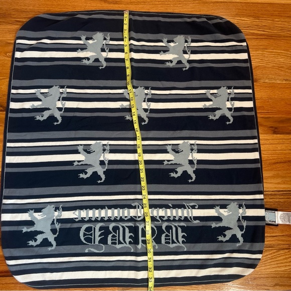 JUICY COUTURE Blue Baby Blanket Soft 34” Square - Picture 7 of 8